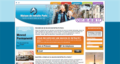Desktop Screenshot of maison-de-retraite-paris.fr